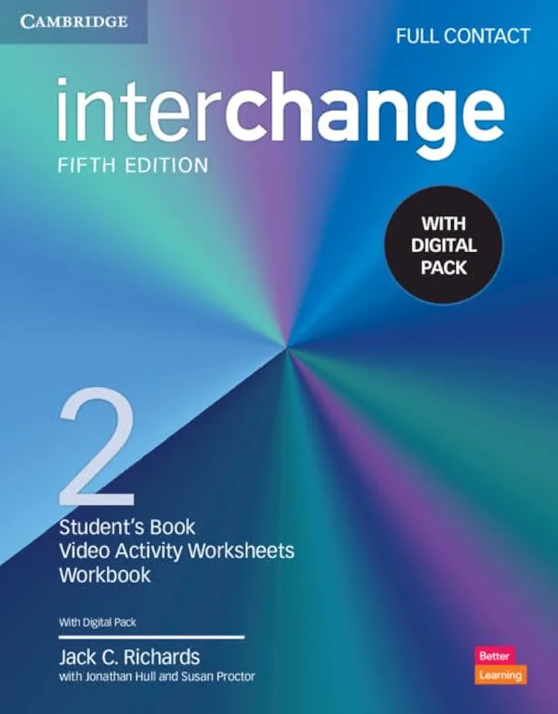 کتاب Interchange 5th 2 کتاب اینترچنج 2 ویرایش پنجم