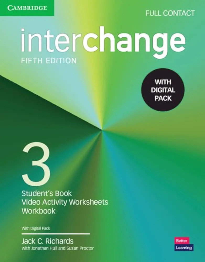 کتاب Interchange 5th 3 کتاب اینترچنج3 ویرایش پنجم