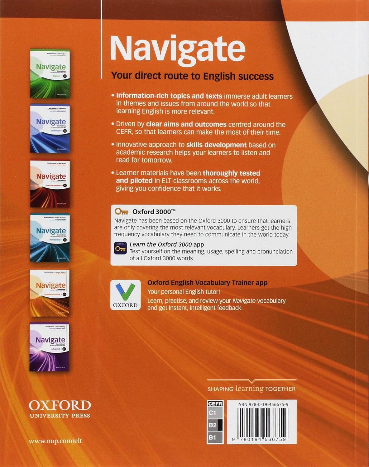کتاب Navigate Upper Intermediate B2 کتاب نیویگیت اپر اینترمدییت
