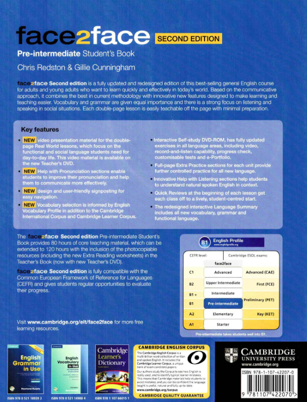 کتاب face 2 face pre intermediate 2nd - تصویر 2