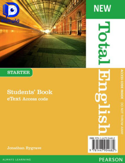 کتاب New Total English Starter کتاب انگلیسی توتال استارتر