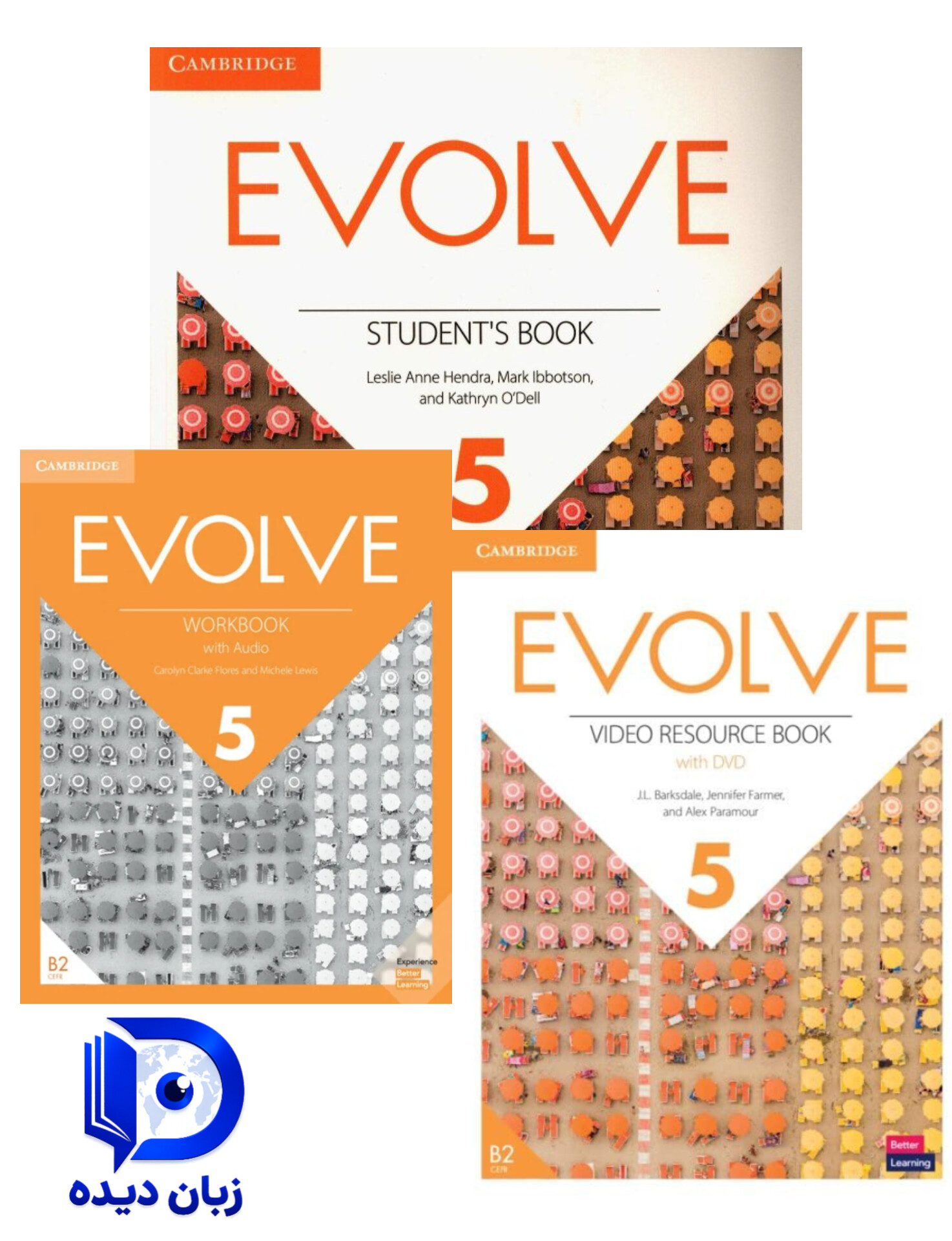 پک کامل کتاب Evolve 5 پک کامل کتاب ایوالو سطح5