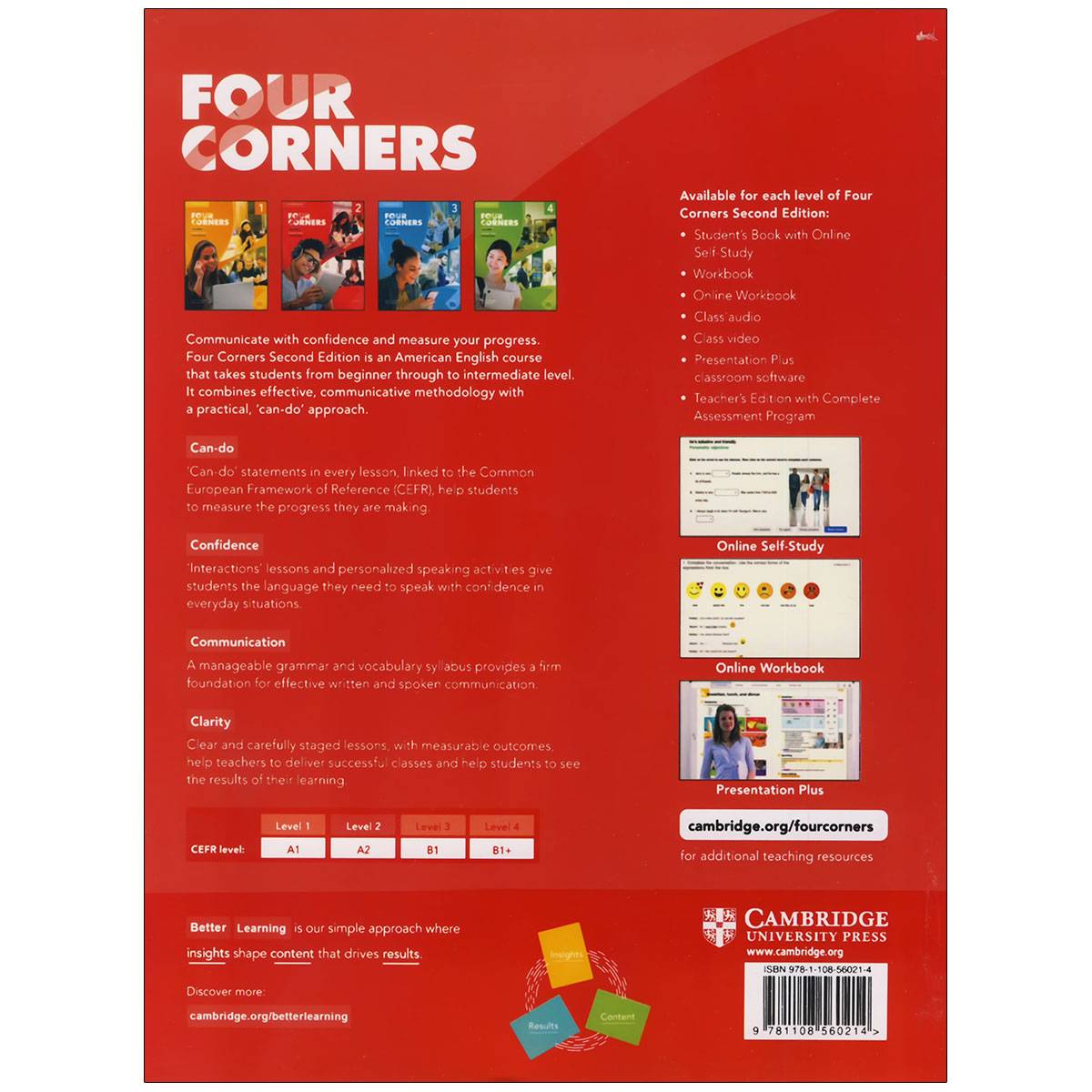 کتاب Four Corners 2 2nd (ویرایش دوم ) کتاب فورکورنرز 2 ویرایش دوم