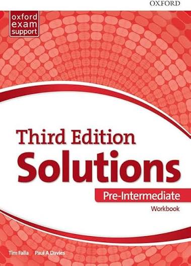 کتاب Solutions Pre Intermediate 3rd کتاب سولوشن پره اینترمدییت ویرایش سوم