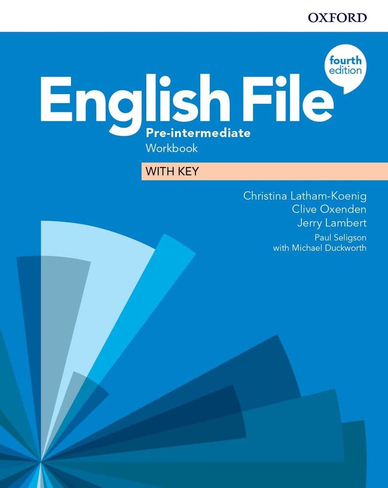 کتاب English File Pre intermediate 4th کتاب انگلیش فایل پره اینترمدییت ویرایش چهارم