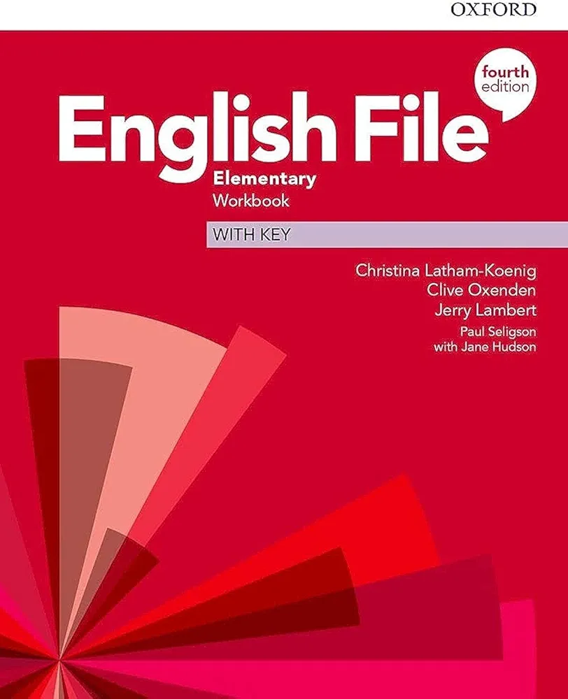 کتاب English File Elementary 4th ( کتاب اصلی + کتاب کار + فایل صوتی ) کتاب انگلیش فایل المنتری ویرایش چهارم