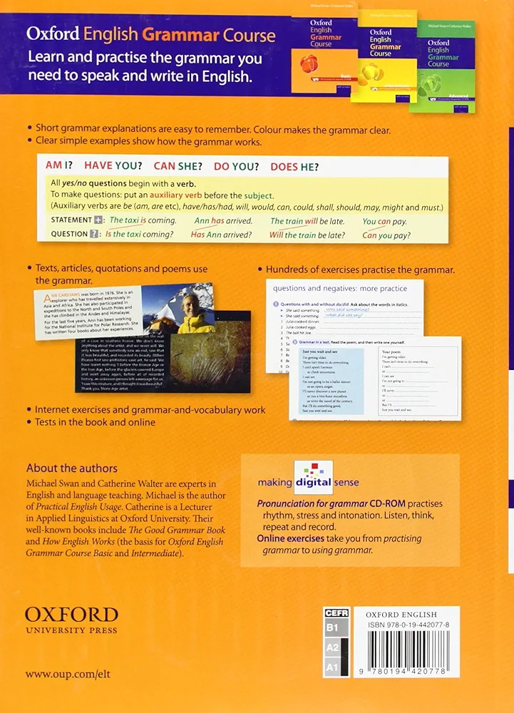 کتاب Oxford English Grammar Course Basic کتاب اکسفورد انگلیش گرامر کورس بیسیک