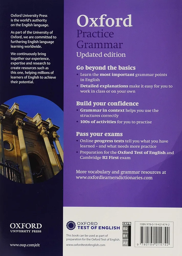 Oxford Practice Grammar Intermediate new Edition - تصویر 2