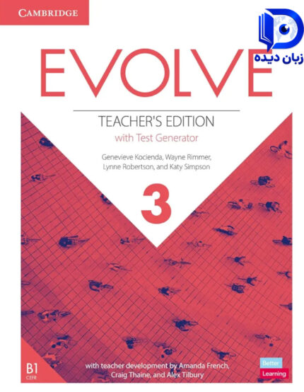 کتاب Evolve Level 3 Teacher’s Edition with Test Generator ( کتاب معلم ) کتاب معلم ایوالو 3