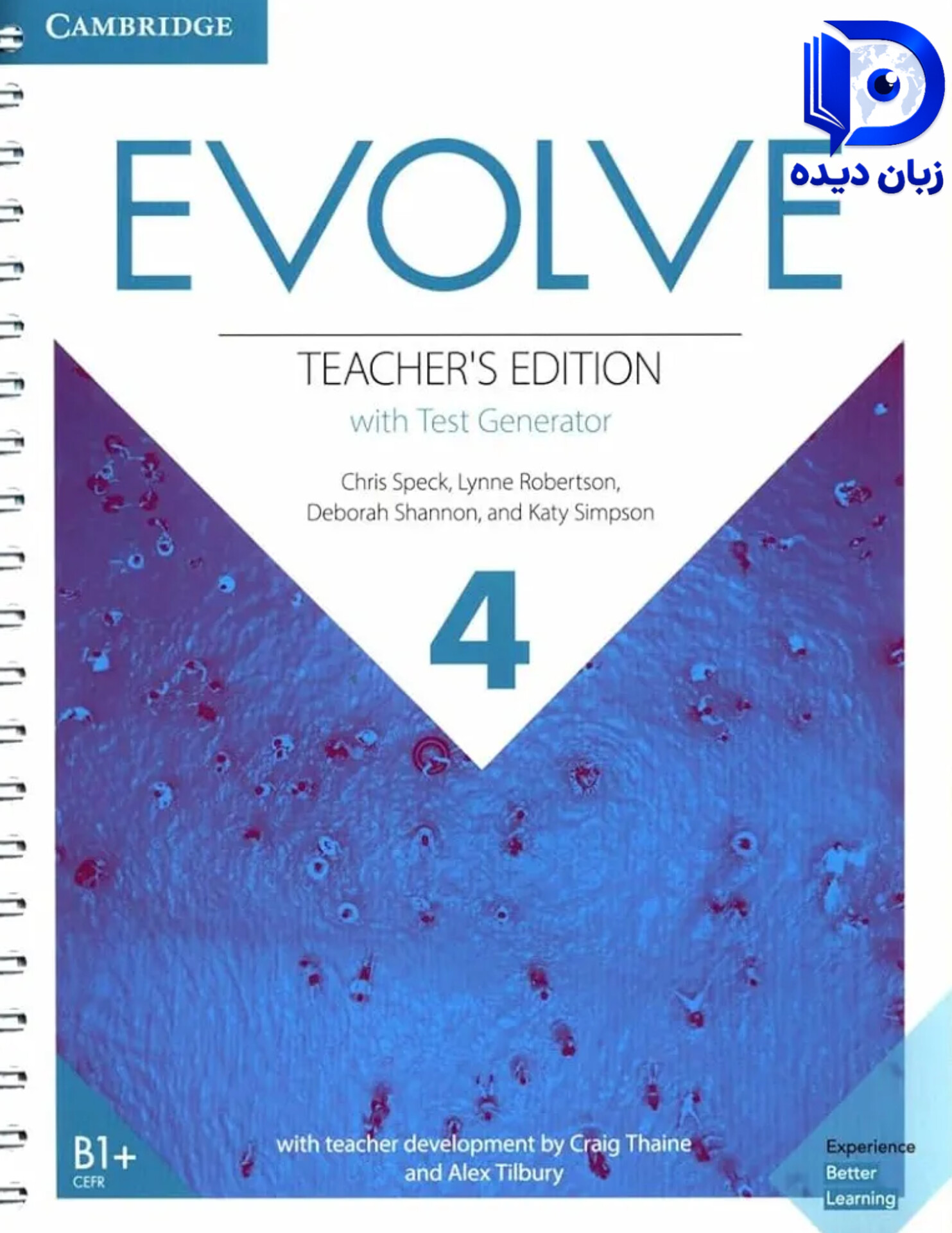 کتاب Evolve Level 4 Teacher’s Edition with Test Generator ( کتاب معلم ) کتاب معلم ایوالو 4