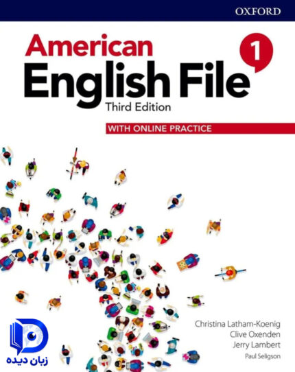 کتاب American English File 1 3rd کتاب انگلیش فایل1 ویرایش سوم
