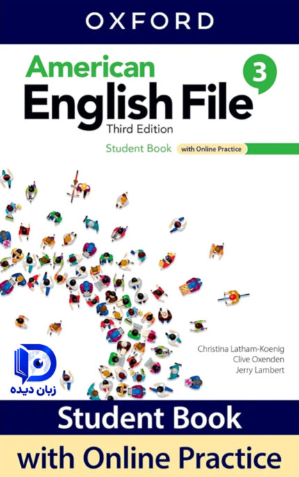 کتاب American English File 3 3rd کتاب انگلیش فایل 3 ویرایش سوم