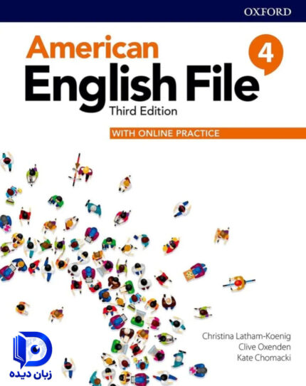 کتاب American English File 4 3rd کتاب انگلیش فایل 4 ویرایش سوم