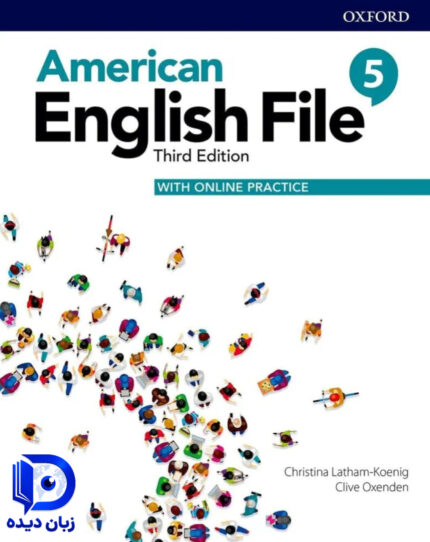 کتاب امریکن انگلیش فایل American English File 5 3rd کتاب انگلیش فایل 5 ویرایش سوم