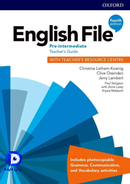 کتاب معلم English File Pre Intermediate Teachers Guide 4th کتاب معلم انگلیش فایل پره اینترمدییت ویرایش چهارم