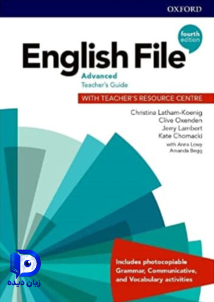 کتاب English File Advanced Teachers Book 4th (کتاب معلم) کتاب معلم انگلیش فایل ادونس ویرایش چهارم