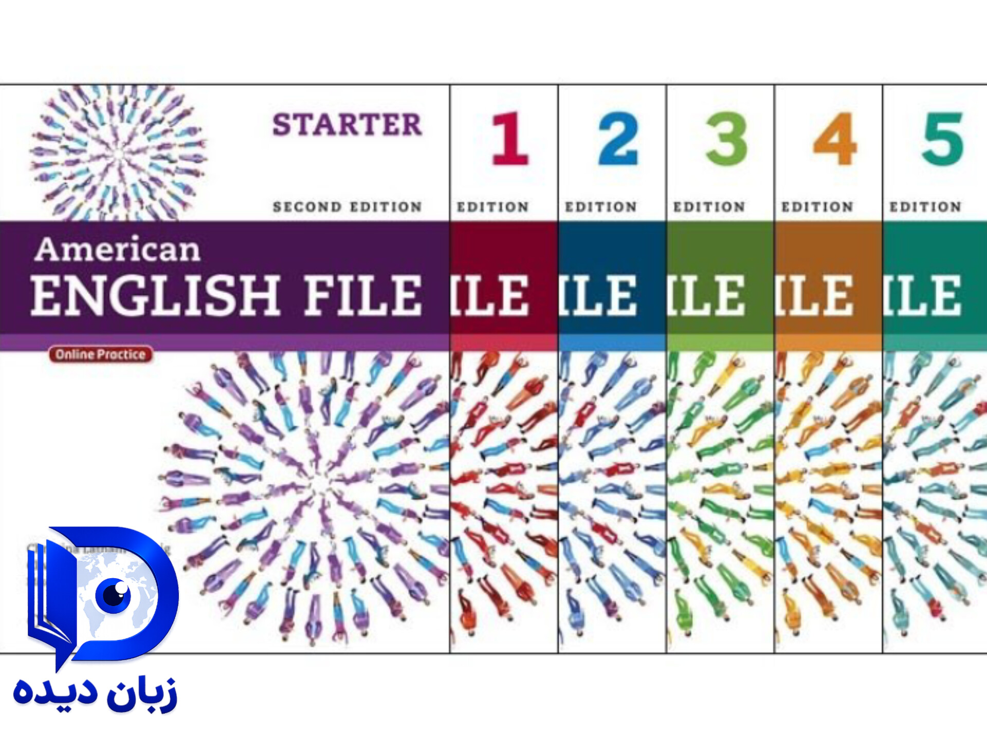 پک کامل کتاب های American English File 2nd ویرایش دوم پک کامل کتاب های انگلیش فایل ویرایش دوم