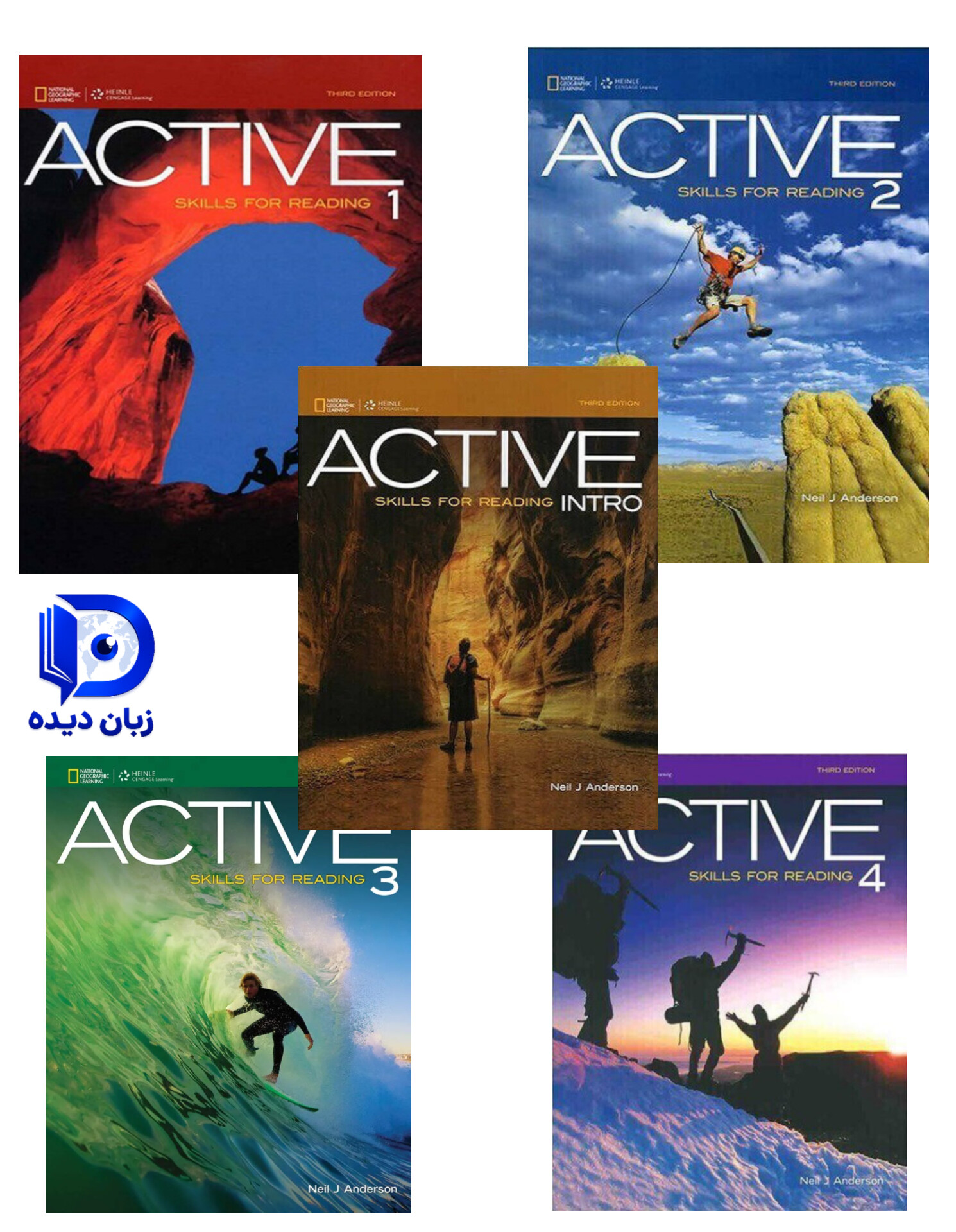Active Skills For Reading full pack (پک کامل کتاب اکتیو اسکیلز فور ریدینگ)