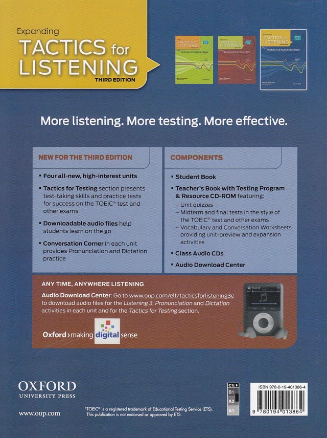 کتاب Tactics for Listening Expanding 3rd - تصویر 2