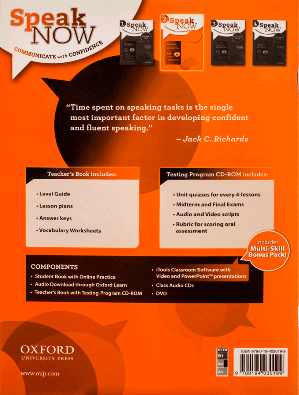 کتاب Speak Now 2 Teachers book کتاب معلم - تصویر 2