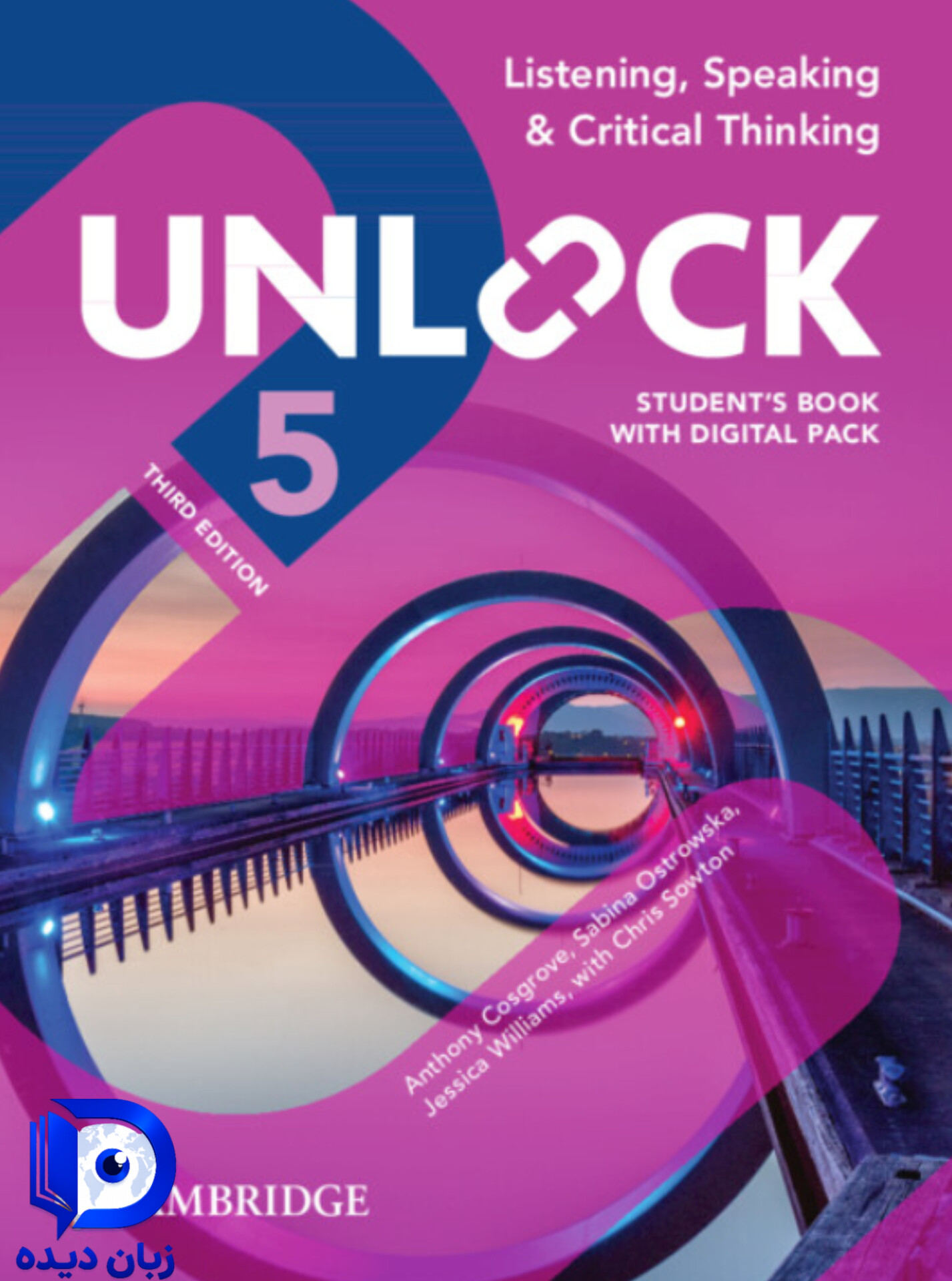 کتاب Unlock 5 3rd Listening Speaking and Critical Thinking کتاب انلاک لیسنینگ اسپیکینگ کریتیکال ثینکینگ5 ویرایش سوم