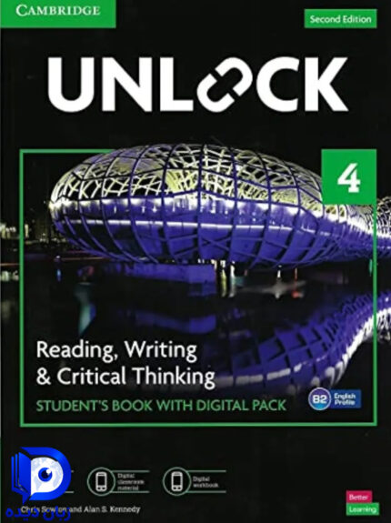 کتاب Unlock Level 4 Reading Writing and Critical Thinking 2nd کتاب انلاک سطح4 ریدینگ رایتینگ اند کریتیکال ثینکینگ ویرایش دوم