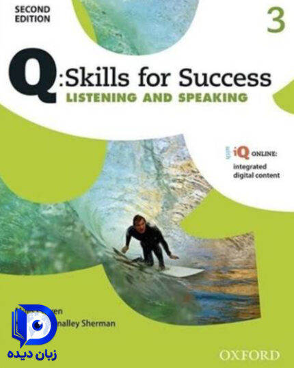 کتاب Q Skills for Success 2nd 3 Listening and Speaking ( چاپ رنگی ) کتاب کیو اسکیل فور ساکسس لیسنینگ اند اسپیکینگ3 ویرایش دوم